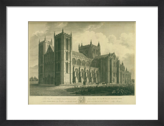 John Buckler, Ripon Abbey, 1809