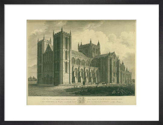 John Buckler, Ripon Abbey, 1809