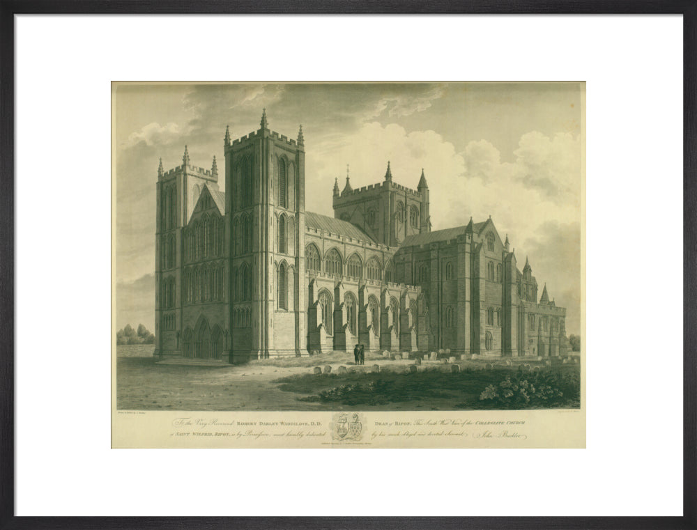 John Buckler, Ripon Abbey, 1809