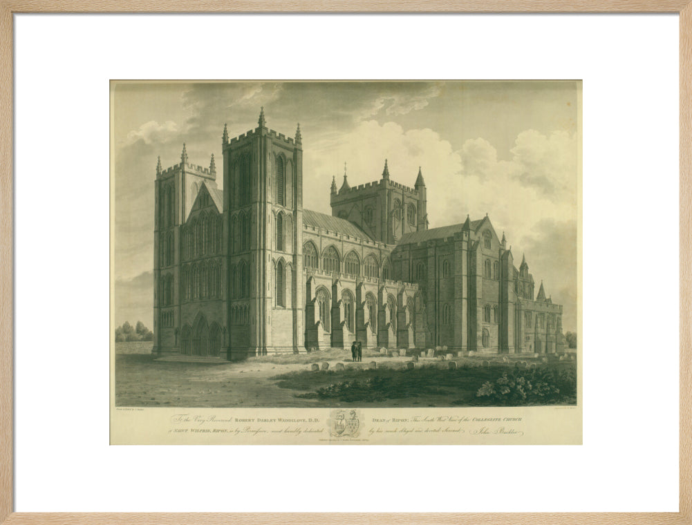 John Buckler, Ripon Abbey, 1809