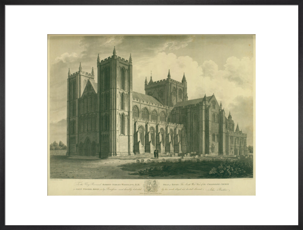 John Buckler, Ripon Abbey, 1809