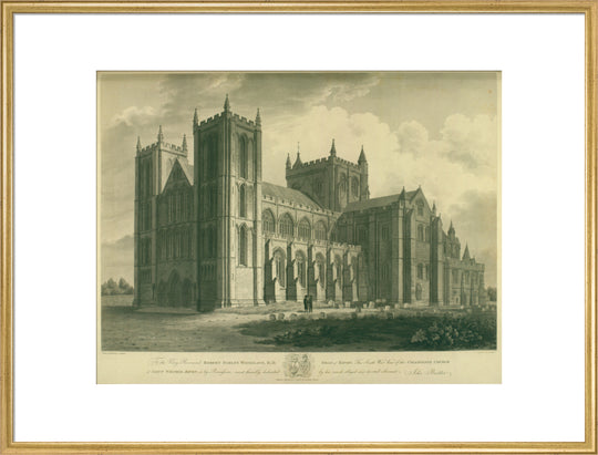 John Buckler, Ripon Abbey, 1809
