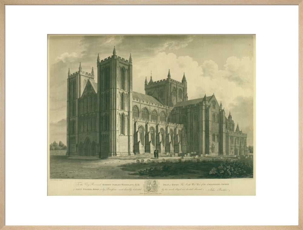 John Buckler, Ripon Abbey, 1809