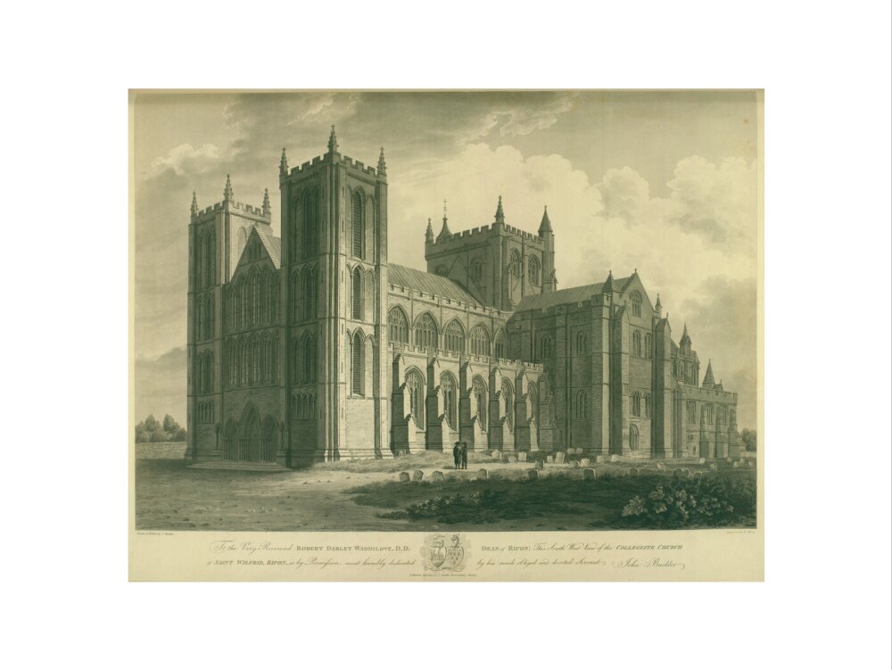 John Buckler, Ripon Abbey, 1809