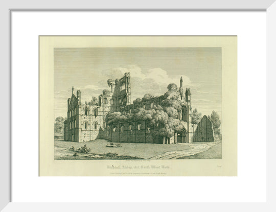 John Coney, Kirkstall Abbey (North West View), 1815-16