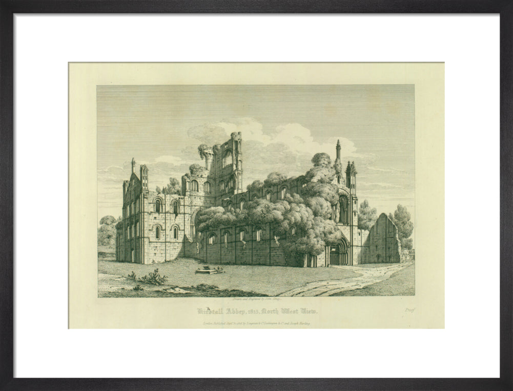 John Coney, Kirkstall Abbey (North West View), 1815-16