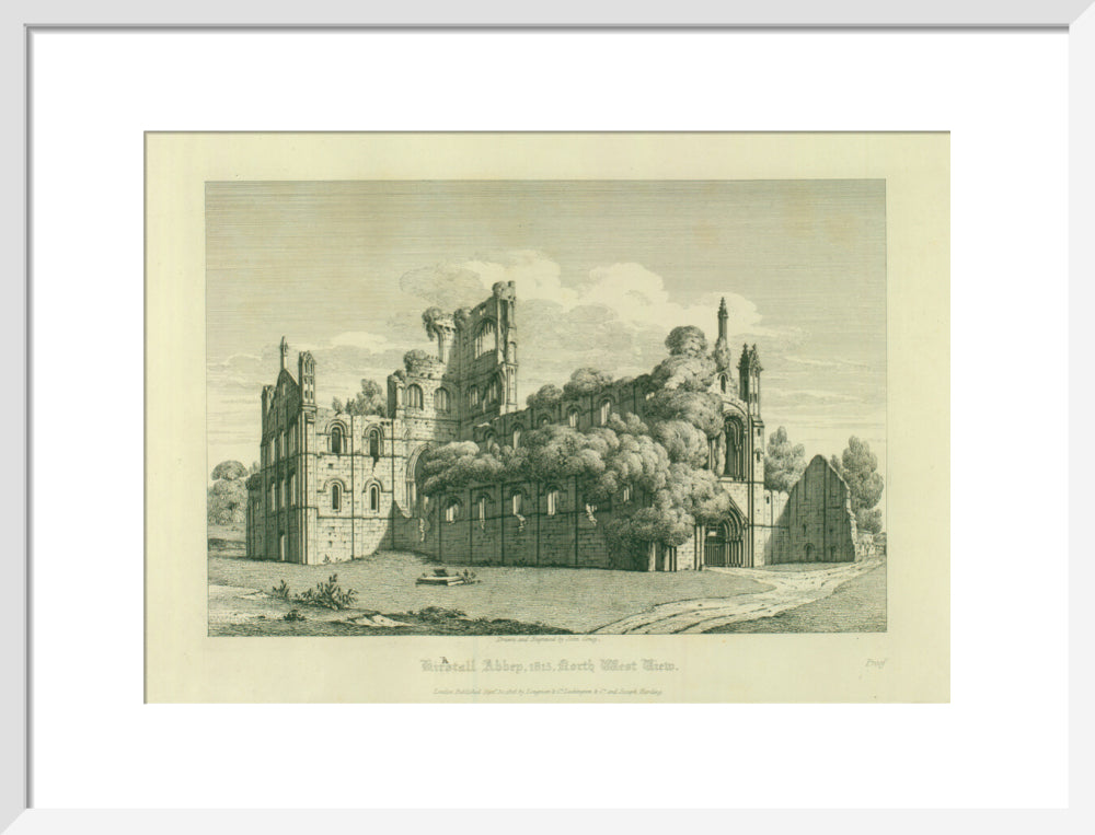 John Coney, Kirkstall Abbey (North West View), 1815-16