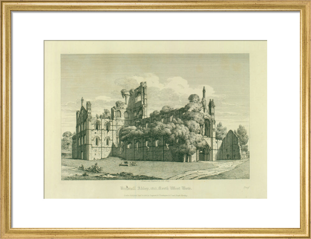 John Coney, Kirkstall Abbey (North West View), 1815-16