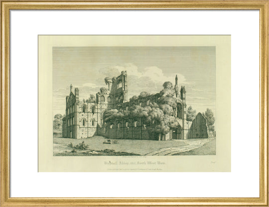 John Coney, Kirkstall Abbey (North West View), 1815-16