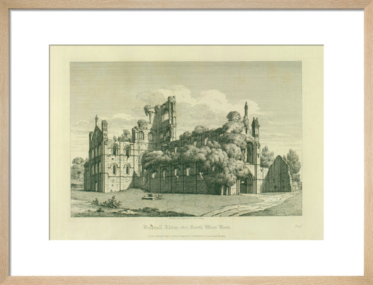 John Coney, Kirkstall Abbey (North West View), 1815-16