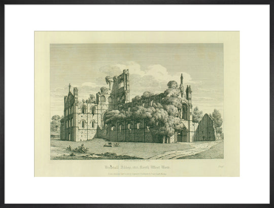 John Coney, Kirkstall Abbey (North West View), 1815-16