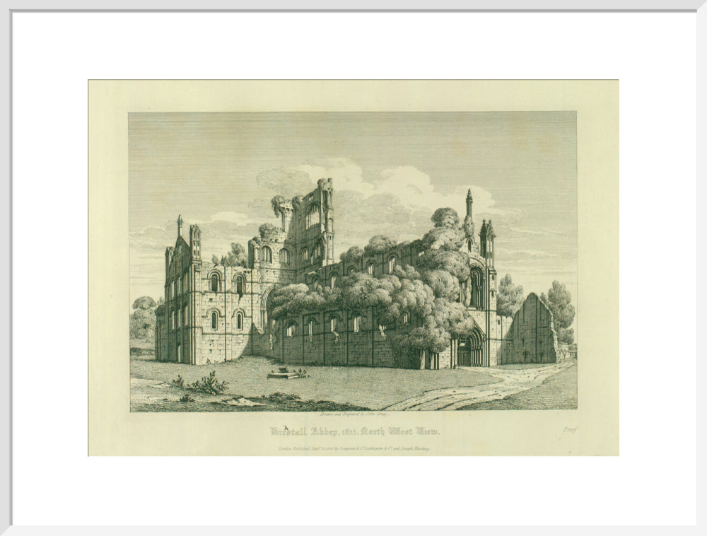John Coney, Kirkstall Abbey (North West View), 1815-16