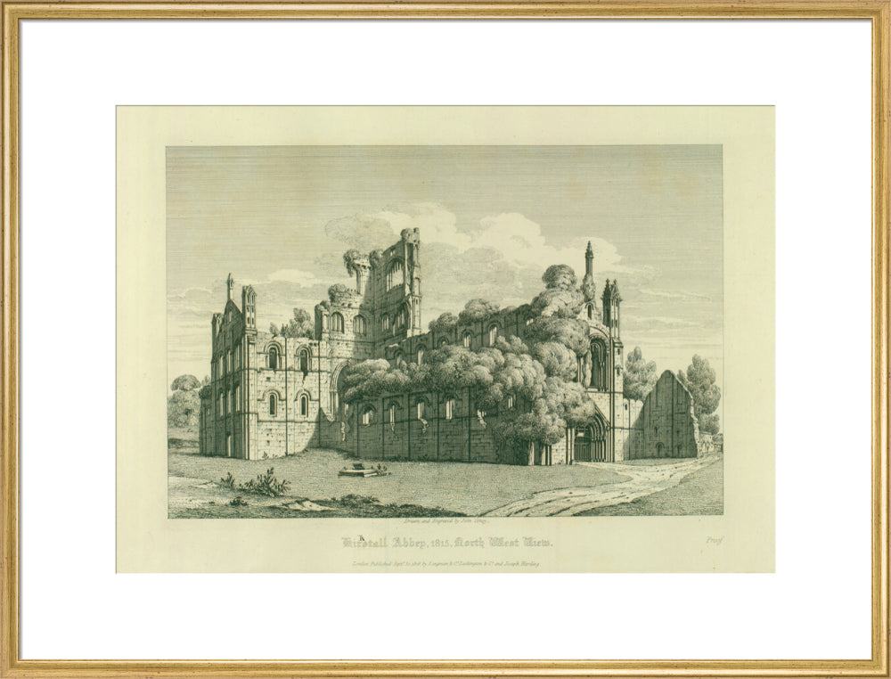 John Coney, Kirkstall Abbey (North West View), 1815-16