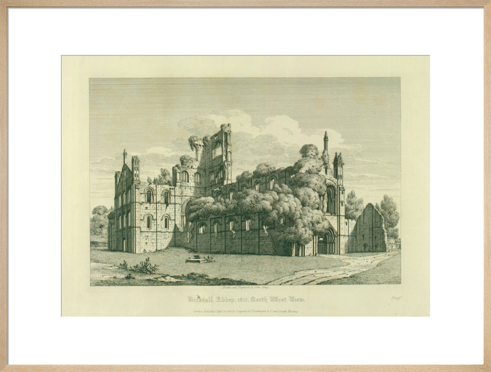John Coney, Kirkstall Abbey (North West View), 1815-16