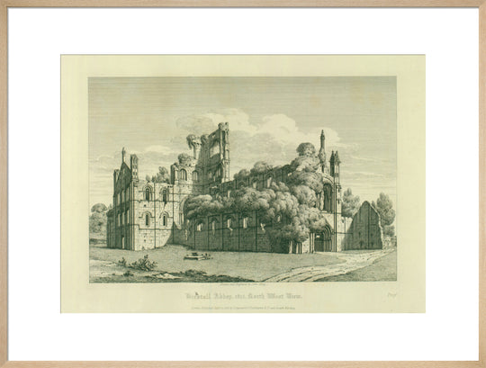 John Coney, Kirkstall Abbey (North West View), 1815-16