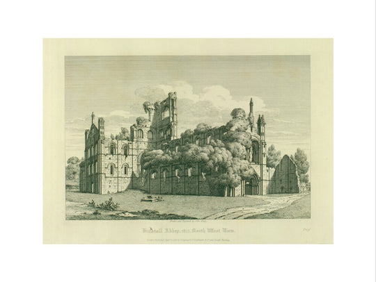 John Coney, Kirkstall Abbey (North West View), 1815-16