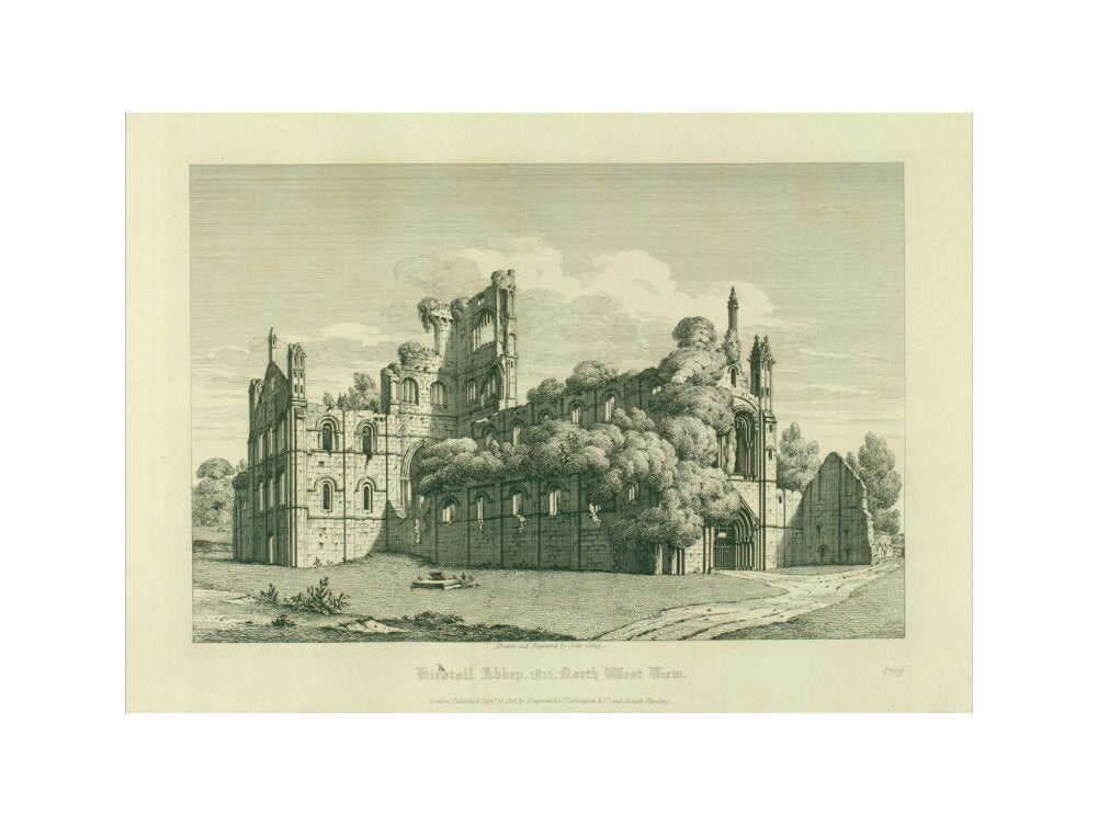 John Coney, Kirkstall Abbey (North West View), 1815-16