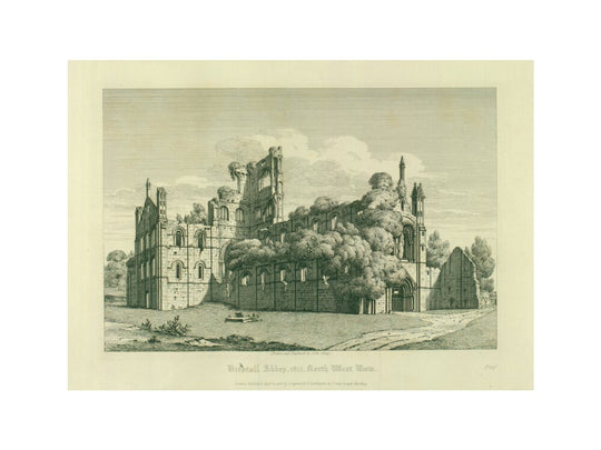 John Coney, Kirkstall Abbey (North West View), 1815-16