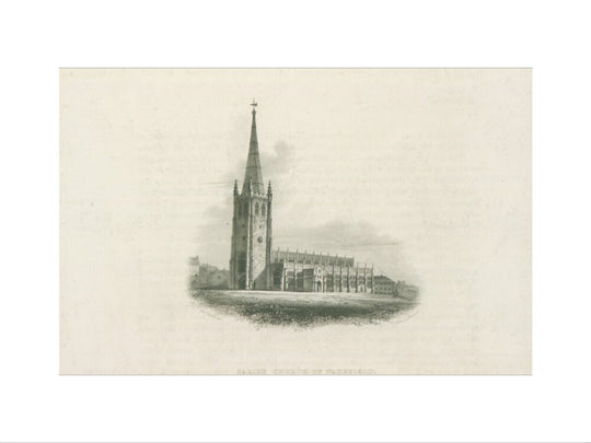 John Le Keux, Parish Church of Wakefield, 1801-1846