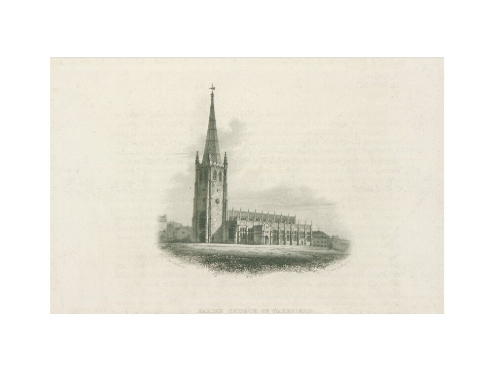 John Le Keux, Parish Church of Wakefield, 1801-1846