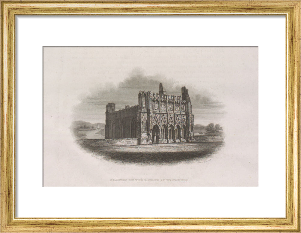 John Le Keux and Thomas Taylor (engraver), Chantry on the bridge at Wakefield, n.d.