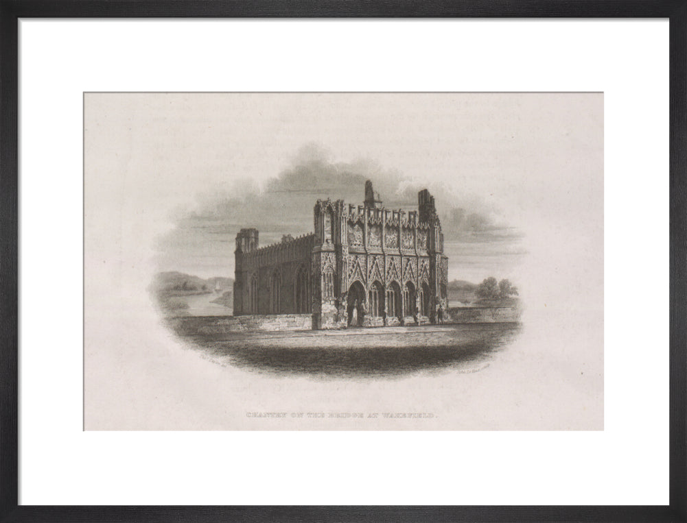 John Le Keux and Thomas Taylor (engraver), Chantry on the bridge at Wakefield, n.d.