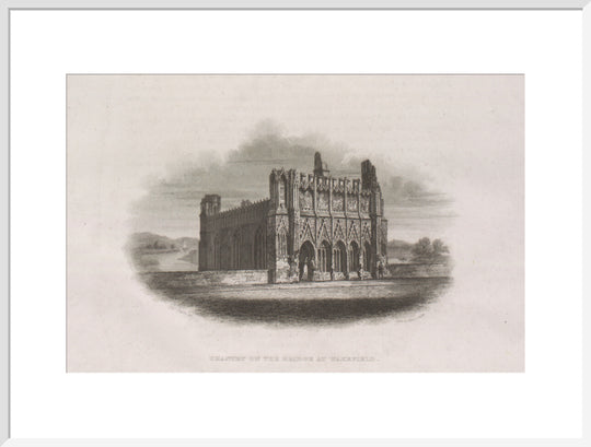 John Le Keux and Thomas Taylor (engraver), Chantry on the bridge at Wakefield, n.d.