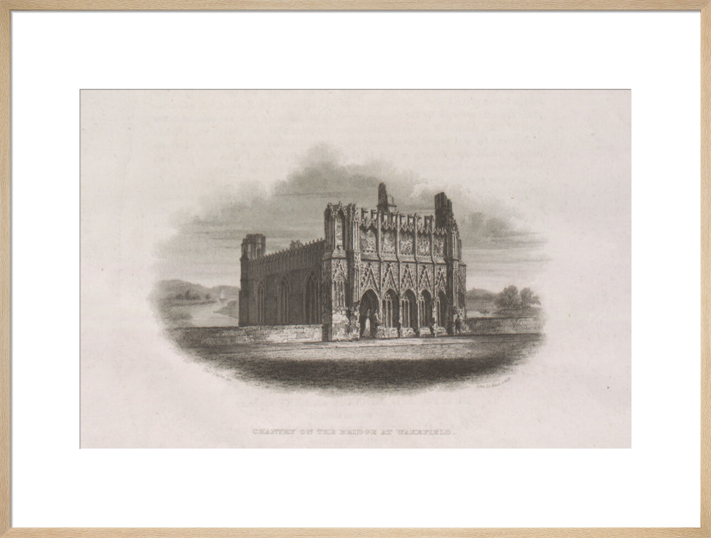 John Le Keux and Thomas Taylor (engraver), Chantry on the bridge at Wakefield, n.d.
