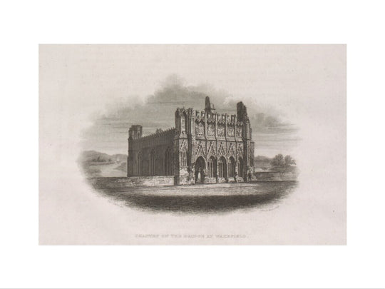 John Le Keux and Thomas Taylor (engraver), Chantry on the bridge at Wakefield, n.d.