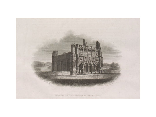 John Le Keux and Thomas Taylor (engraver), Chantry on the bridge at Wakefield, n.d.