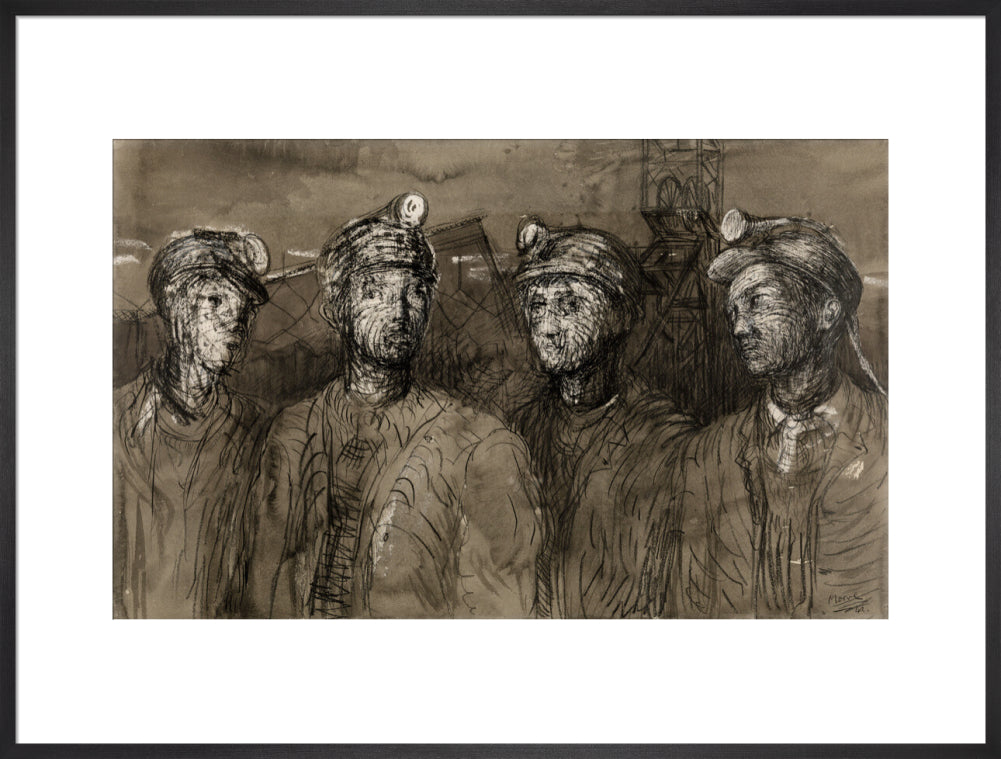 Henry Moore, Pit Boys at Pithead, 1942
