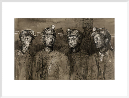 Henry Moore, Pit Boys at Pithead, 1942