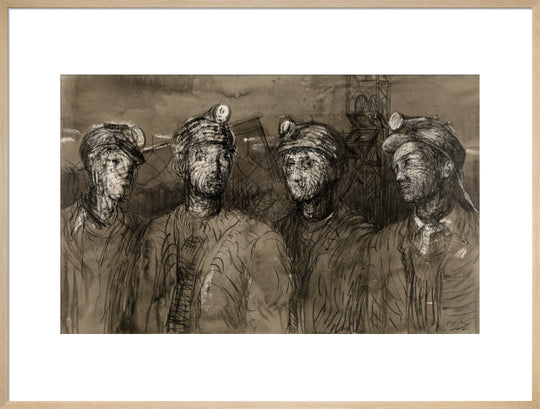 Henry Moore, Pit Boys at Pithead, 1942