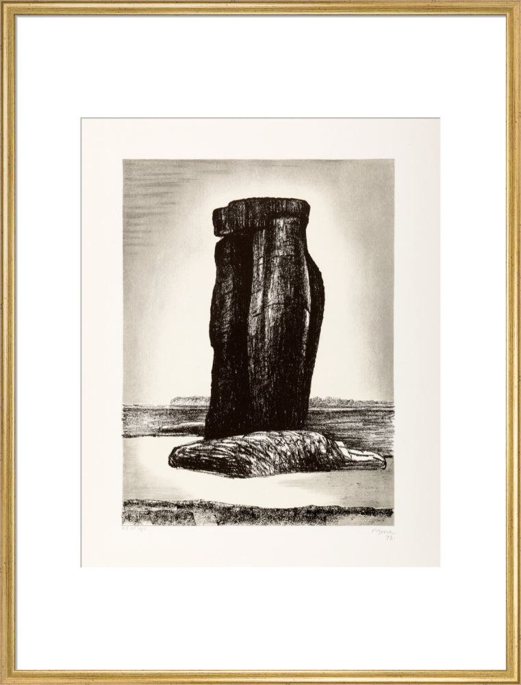 Henry Moore, Stonehenge VIII: Sentinel, 1973