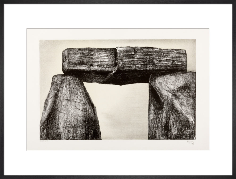 Henry Moore, Stonehenge I: Balancing Lintel, 1973