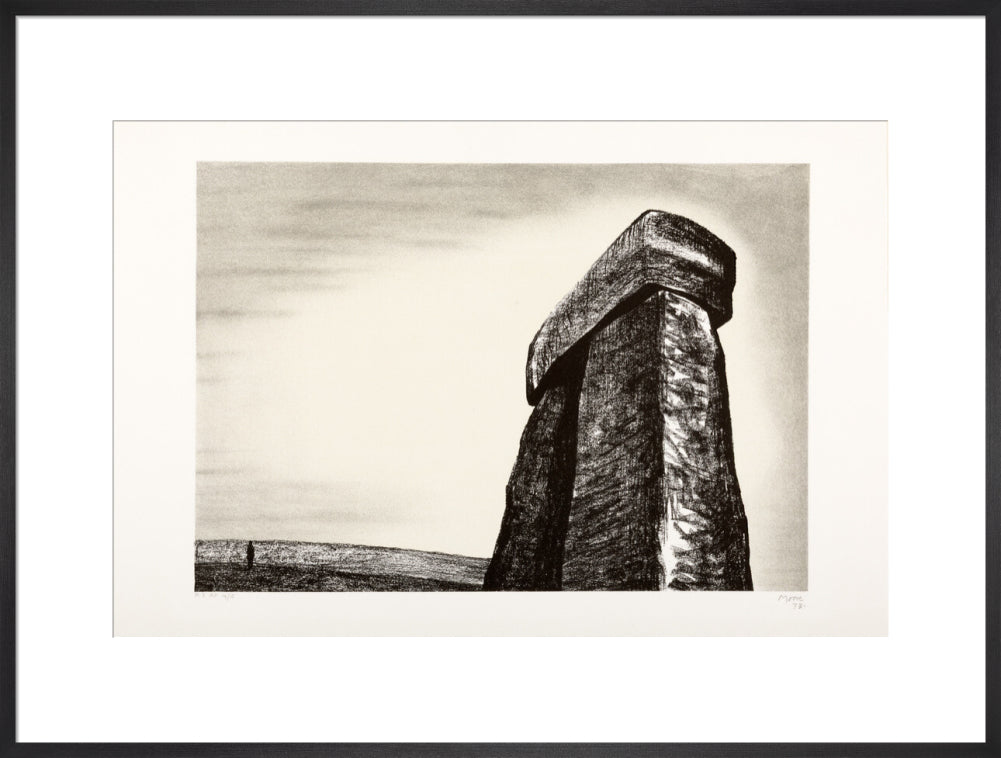 Henry Moore, Stonehenge III: Against the Sky, 1973