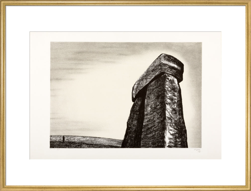 Henry Moore, Stonehenge III: Against the Sky, 1973