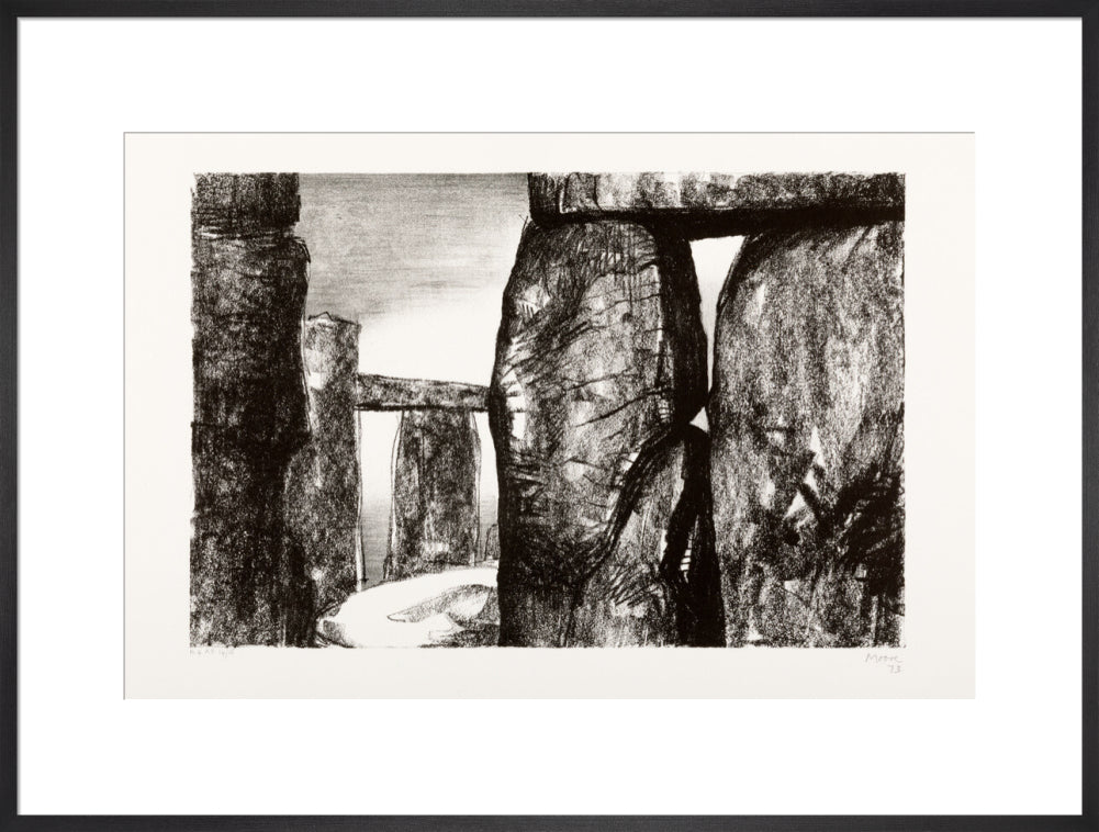 Henry Moore, Stonehenge IV: Inside the Circle, 1973