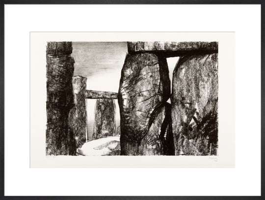 Henry Moore, Stonehenge IV: Inside the Circle, 1973
