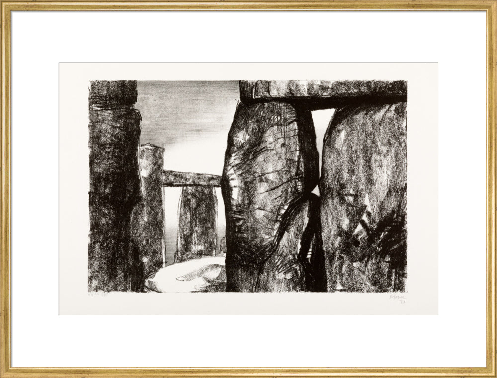 Henry Moore, Stonehenge IV: Inside the Circle, 1973