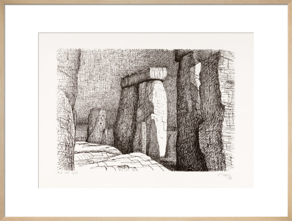 Henry Moore, Stonehenge A, 1973