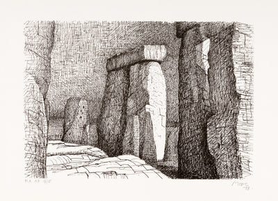 Henry Moore, Stonehenge A, 1973