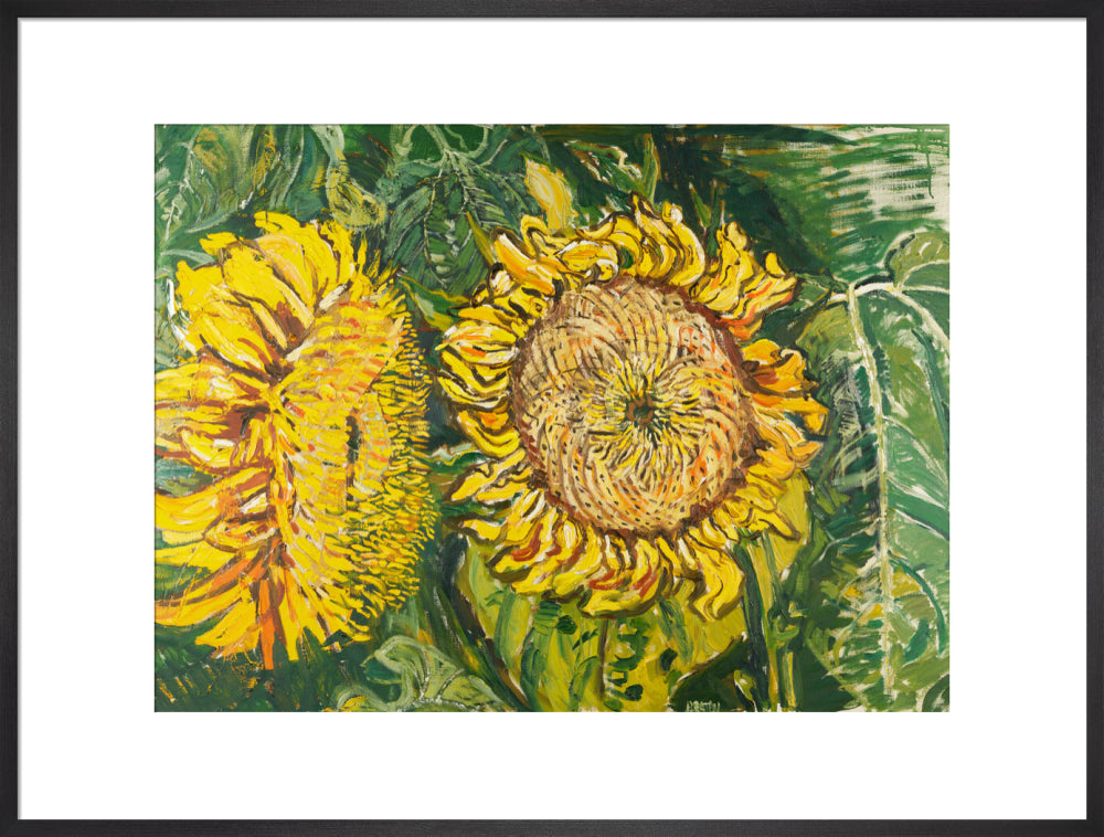 John Randall Bratby, Sunflowers, 1969