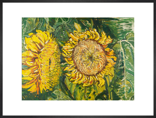 John Randall Bratby, Sunflowers, 1969