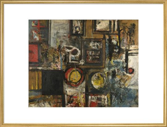Alan Davie, Interior, Exterior, 1950,
