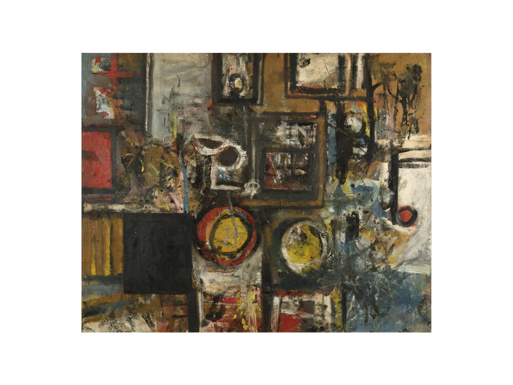 Alan Davie, Interior, Exterior, 1950,