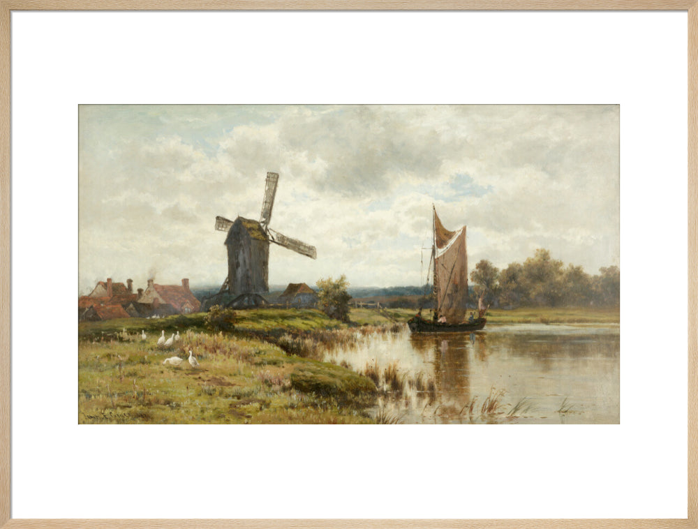 James Edward Grace, On the River Arun Lledr, 1878
