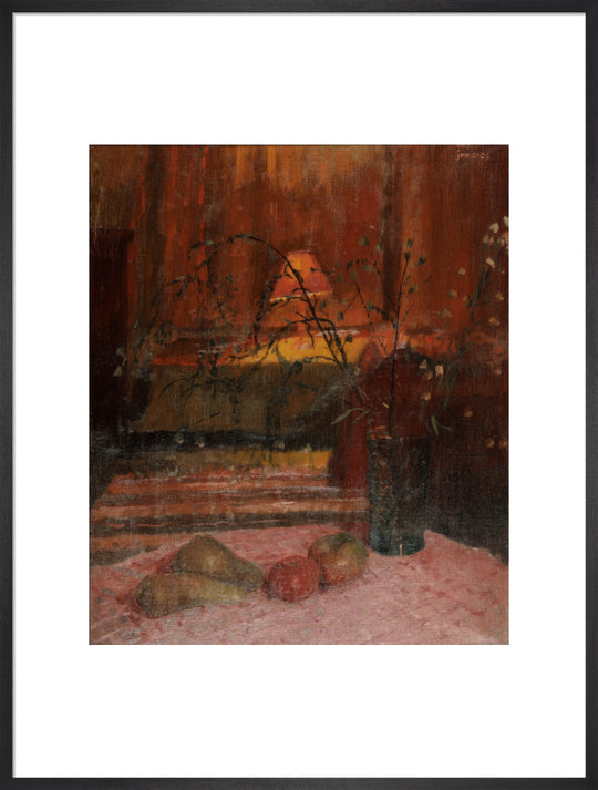 Leonard Greaves, Still Life with a Lamplight, 1946