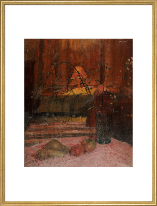 Leonard Greaves, Still Life with a Lamplight, 1946