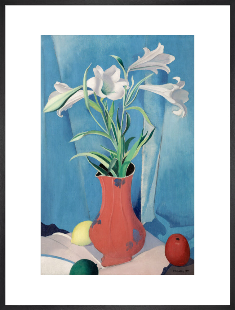 Bernard Meninsky, Lilies, 1917